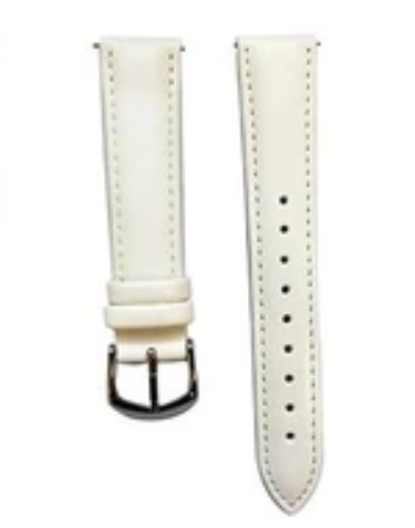 White Watchband-Belt