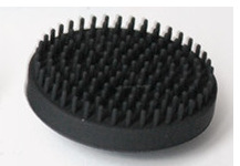 Black massage rubber head-1pc