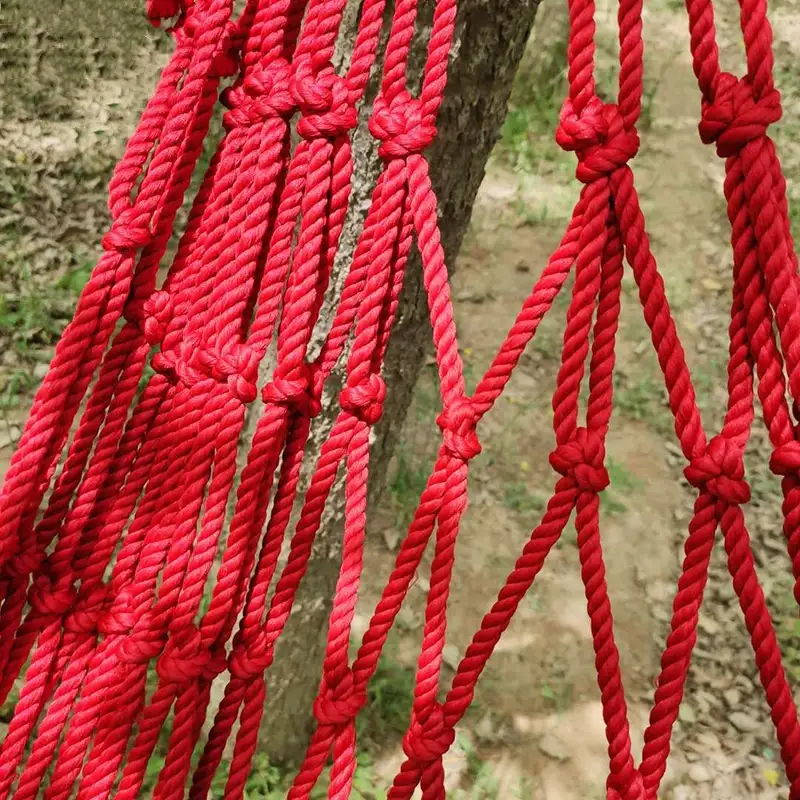 Outdoor Nylon Rope Mesh Hammock