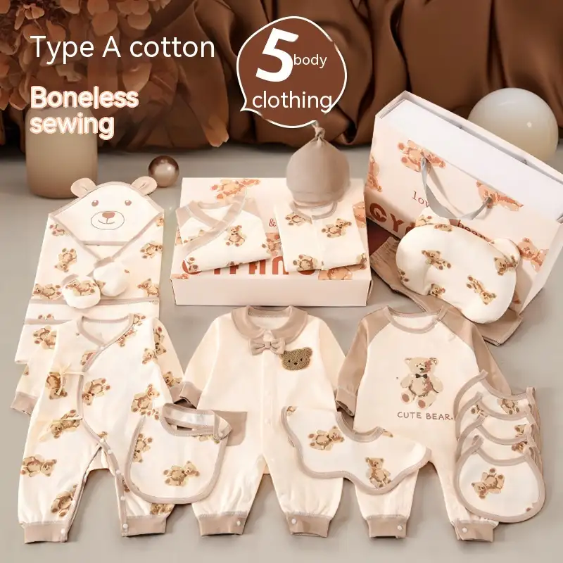 Newborn Gift Box Newborn Baby Meeting Etiquette Clothes Suit