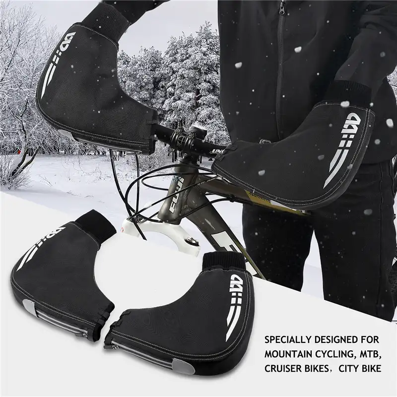 WEST BIKING Winter Bike Handlebar Gloves