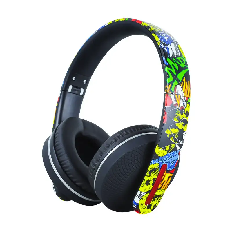 Kuchao Graffiti Bass Headset Wireless Bluetooth Headset