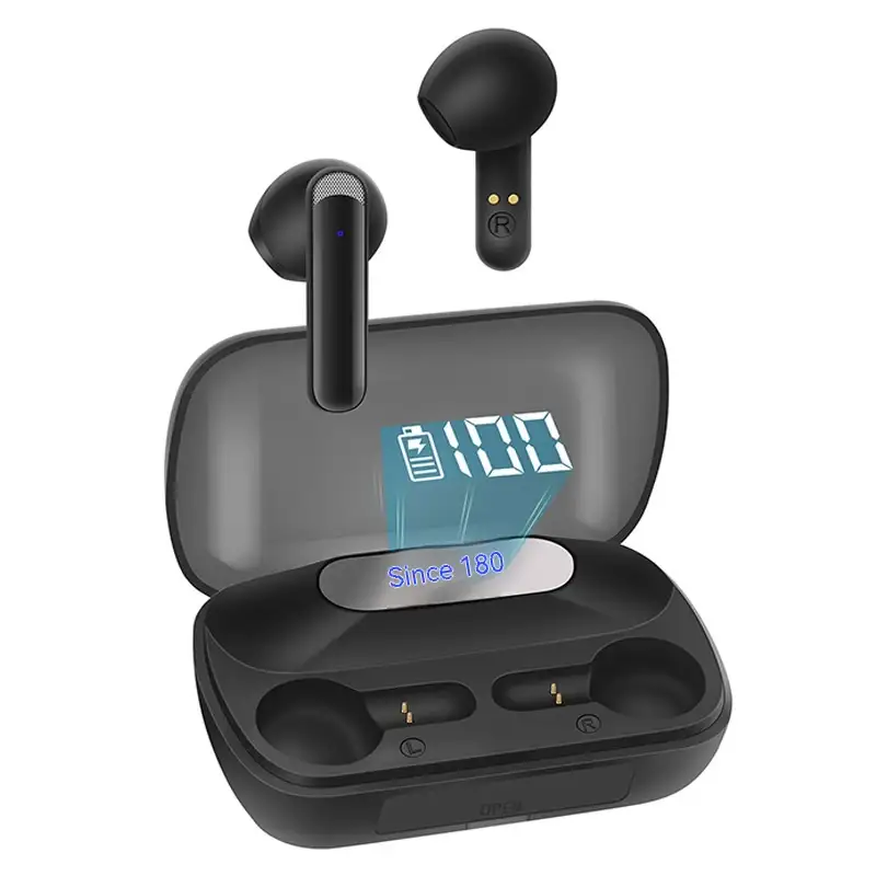 True Wireless Bluetooth Headset With Digital Display Mobile Power Bank