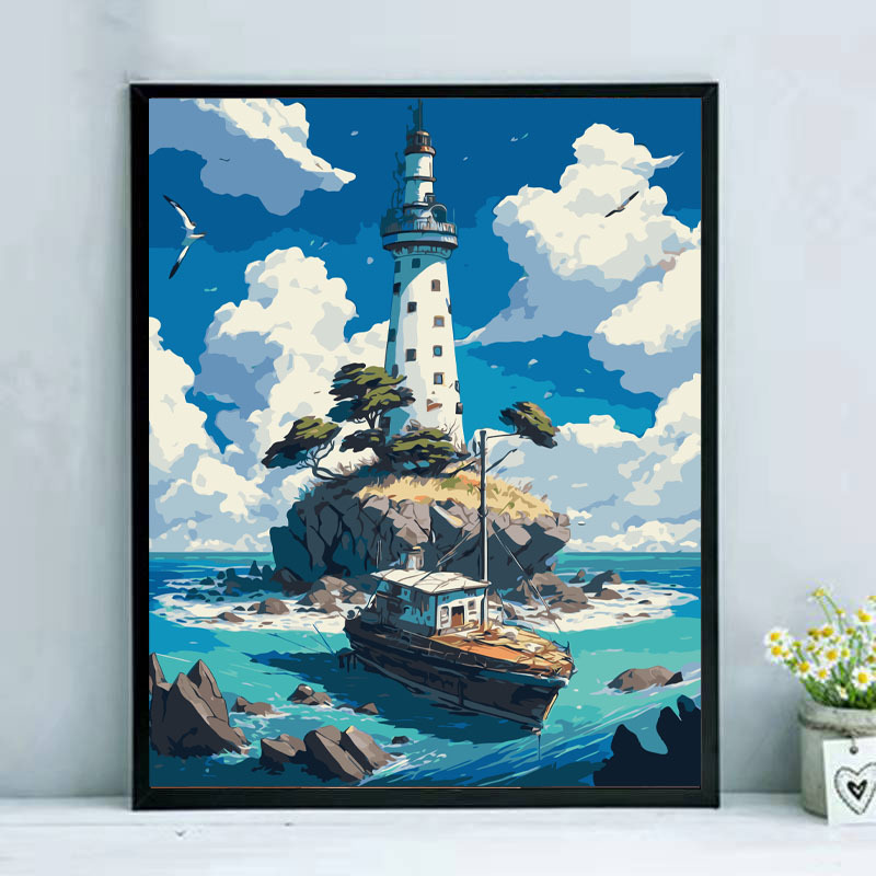 F175 Cape Lighthouse-40x50