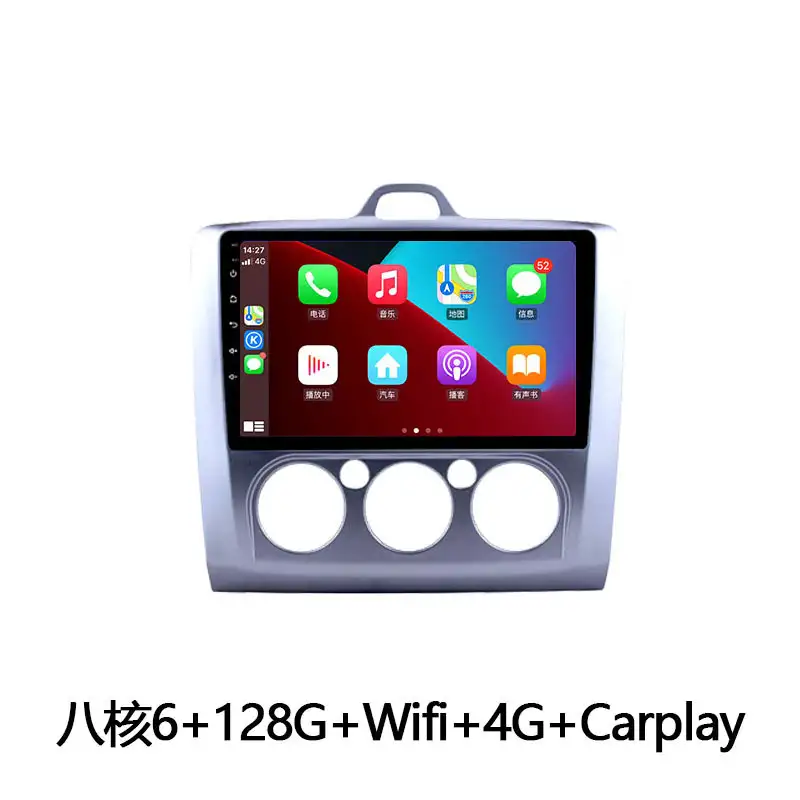 Manual Air Conditioner Android Smart Center Console And Navigation Wireless Carplay