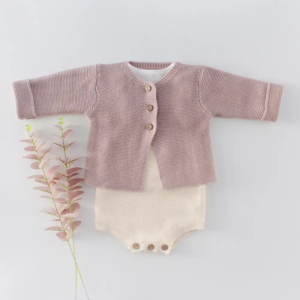 Infant Boys And Girls Baby Knitted Coat