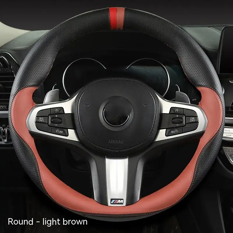 Round D-type Universal Steering Wheel Cover