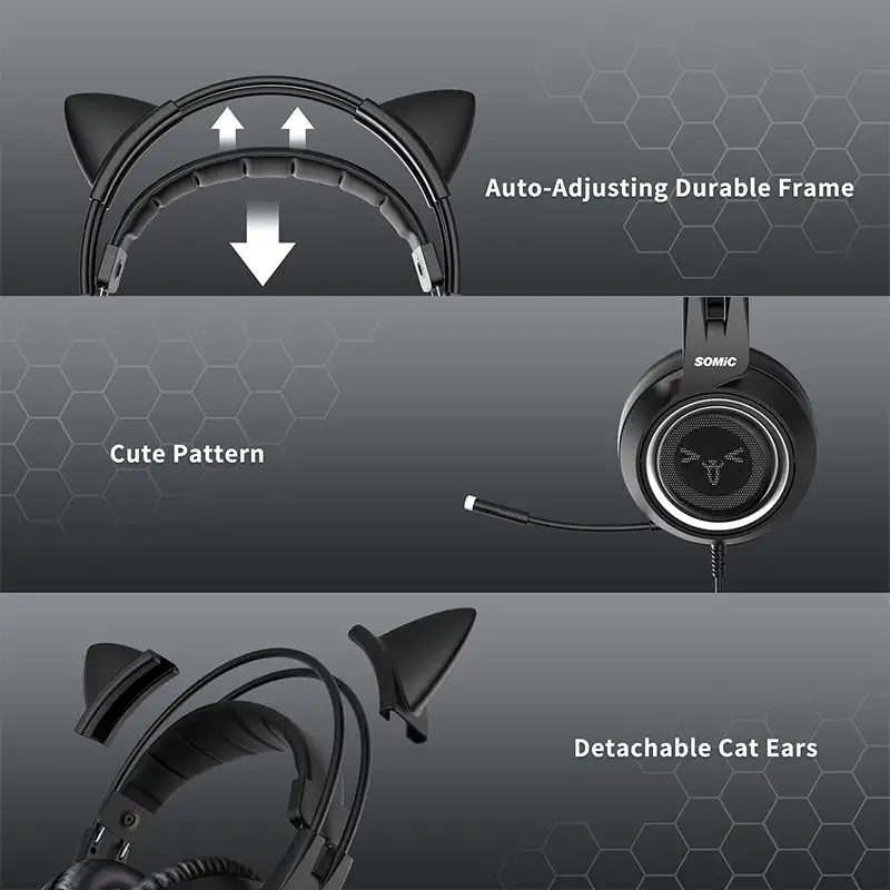 Simple Home Head-mounted Computer Gaming Headset