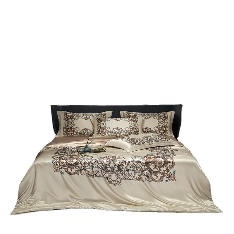 Bed Silk Four-piece Set