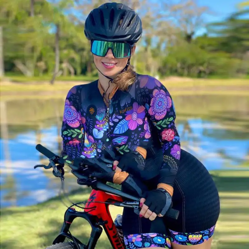 Professional Long-sleeved Cycling Suit