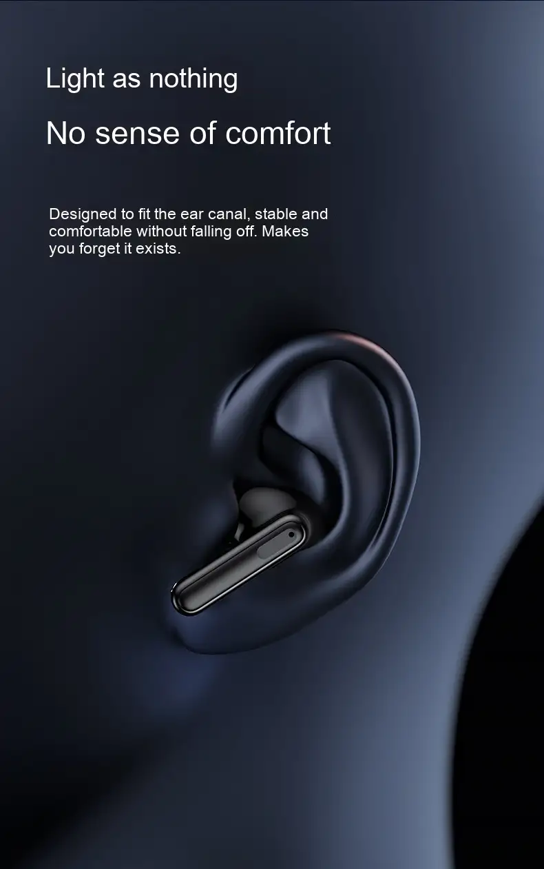 Y40 New ANC ENC Dual-camera Noise Reduction True Wireless Bluetooth Earphone In-ear