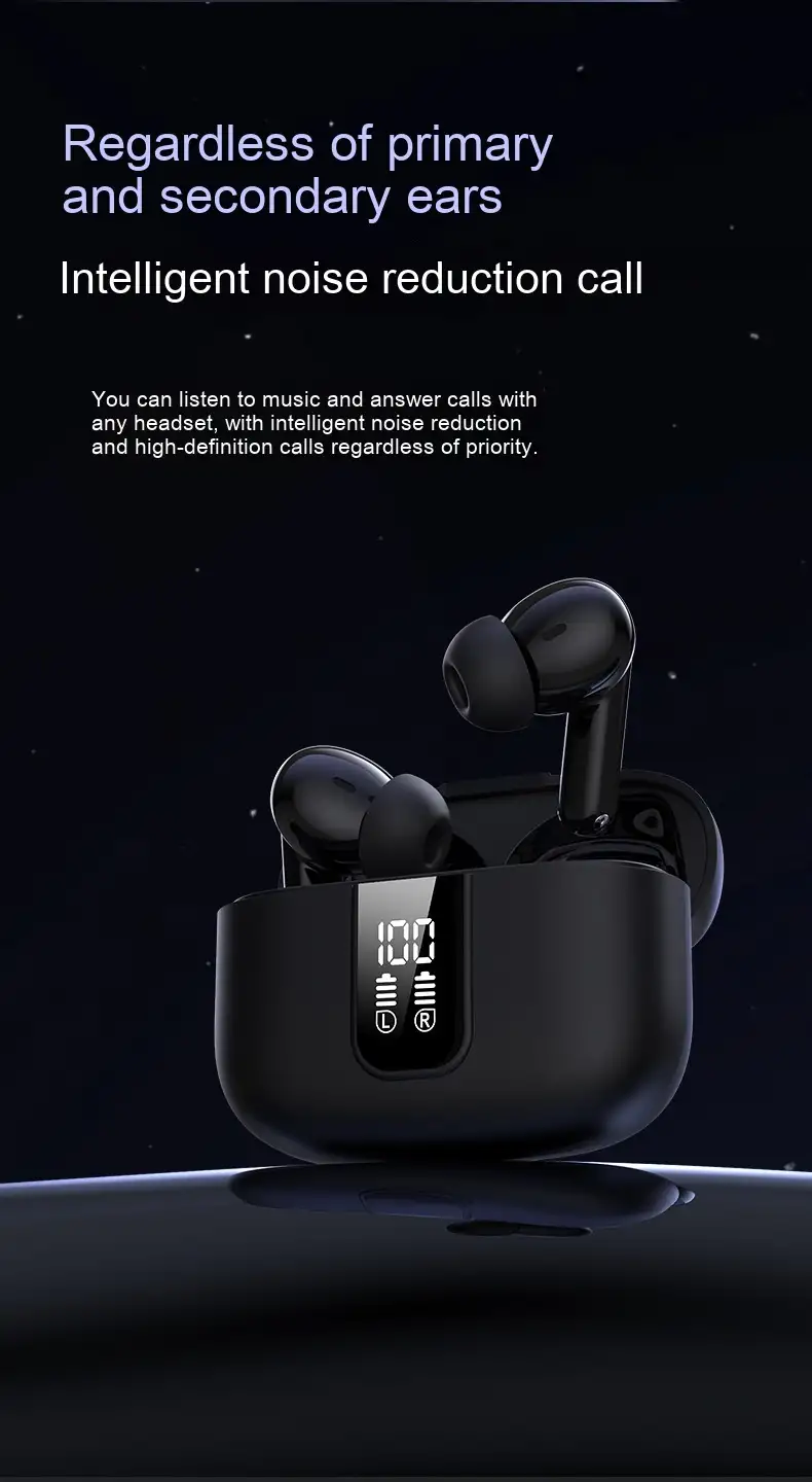 Y40 New ANC ENC Dual-camera Noise Reduction True Wireless Bluetooth Earphone In-ear