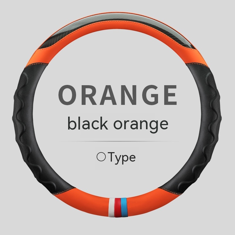 Round Black And Orange-38cm