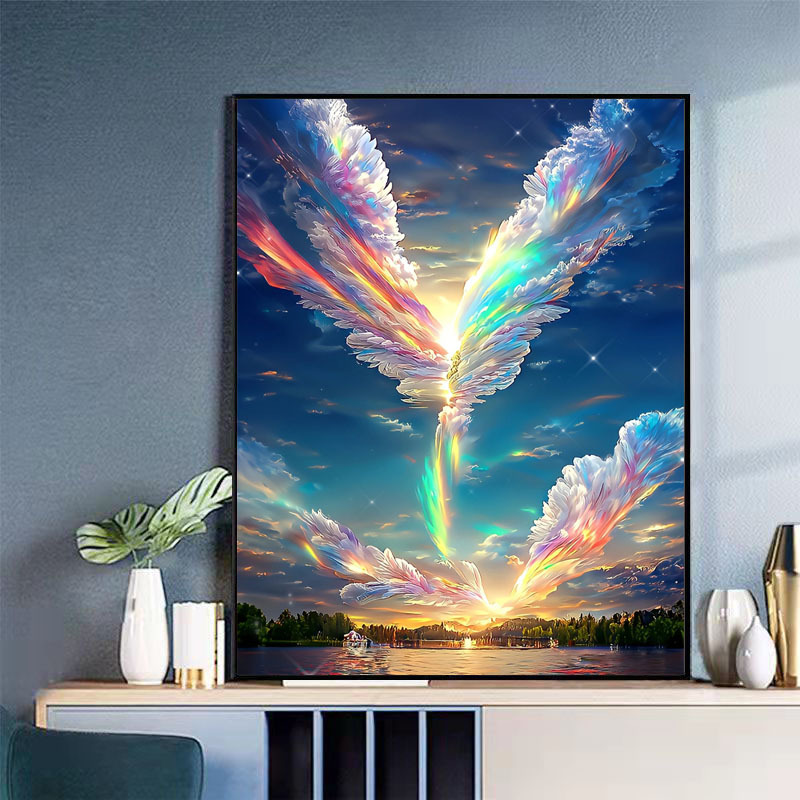 F098 Angel Wings-40x50