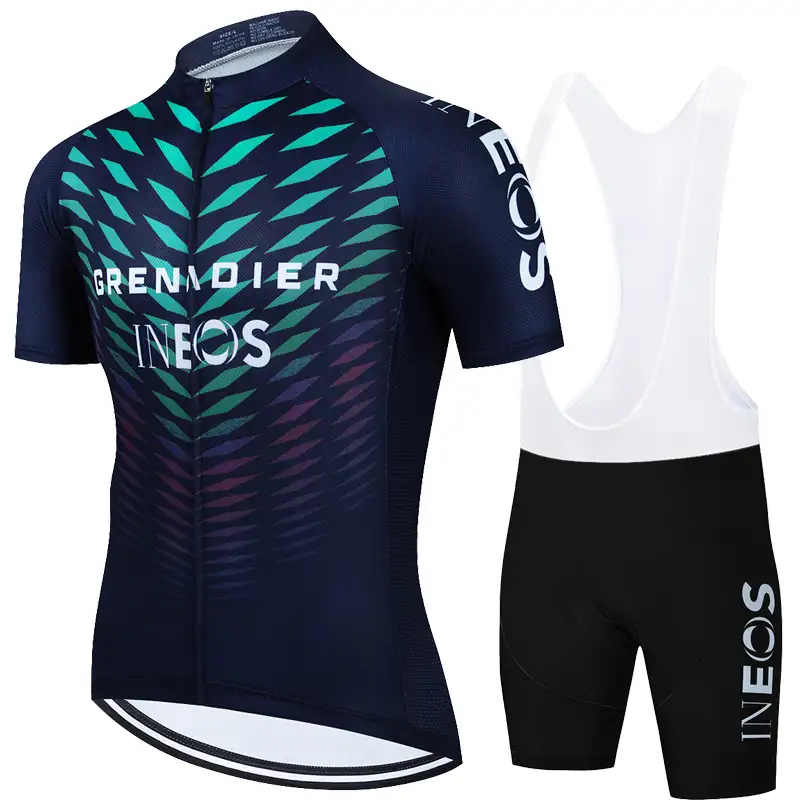 Men's Mesh Thin Sports Short Sleeve Cycling Suit