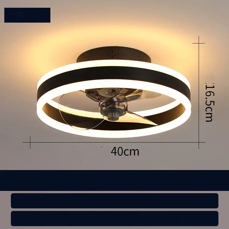 Modern Simple Light Luxury Fan Lamp