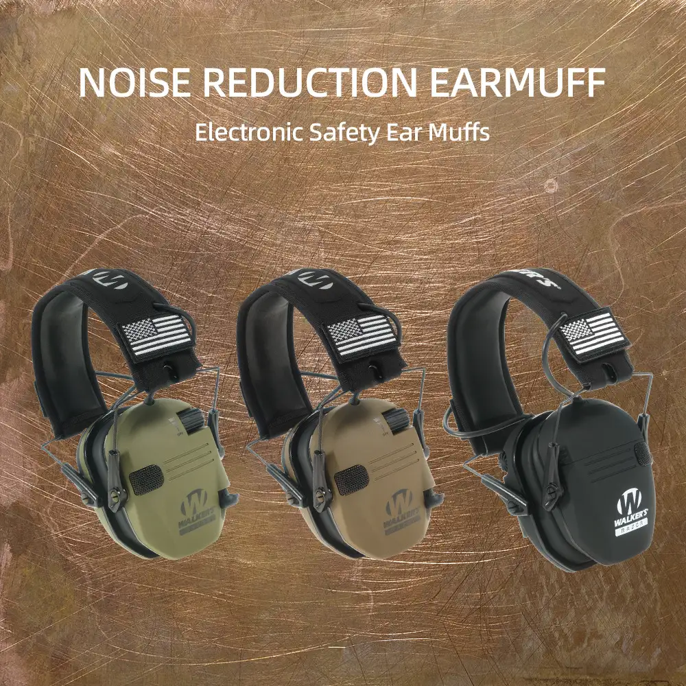 Outdoor Shooting Intelligent Soundproof Noise Reduction Ear Muff Hunting CS Headset