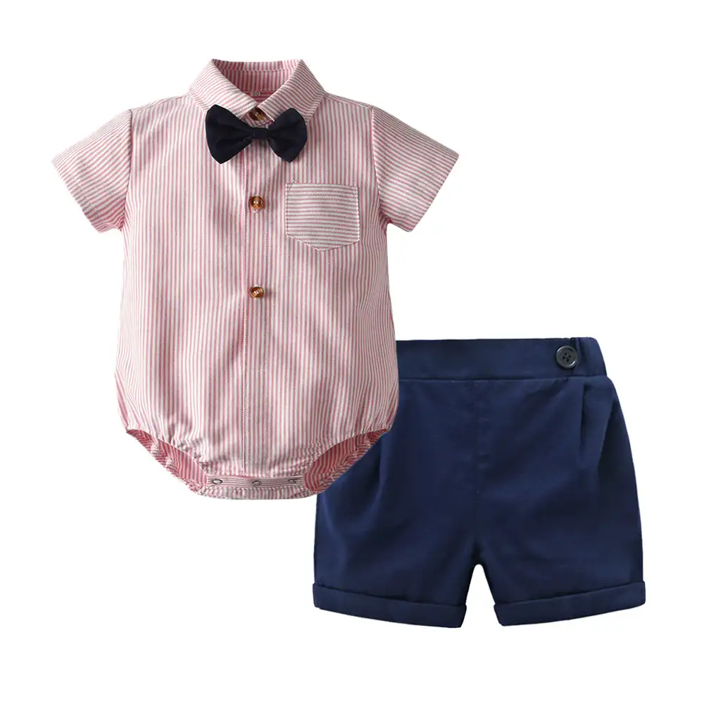 Summer Children's Suit Romper Shorts Boys Jumpsuit