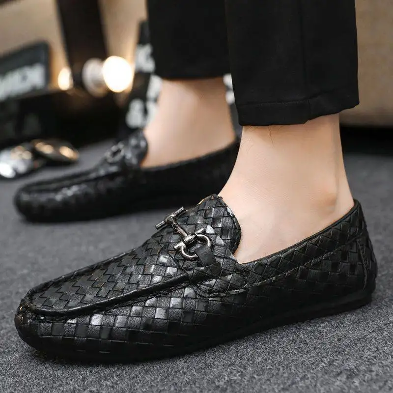 Soft Bottom Slip-on Men's Shoes