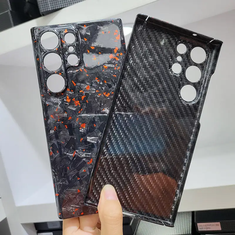 Phone Case Forged Carbon Fiber