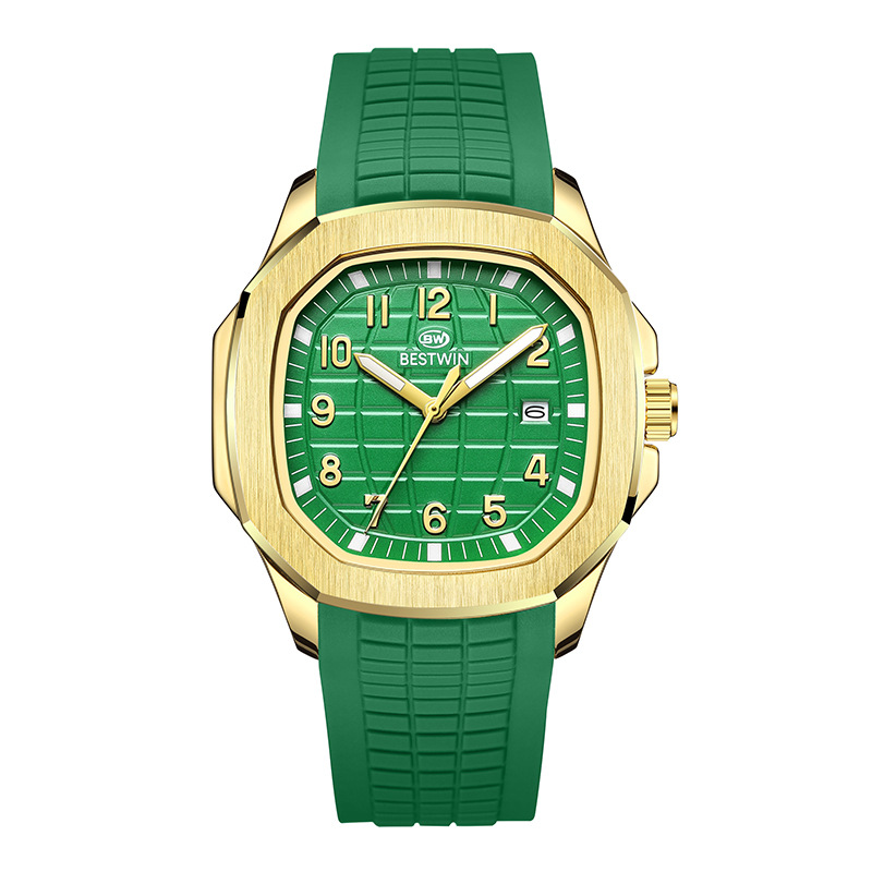 Green With Gold Shell Green