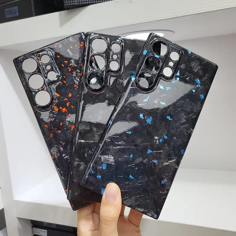 Phone Case Forged Carbon Fiber