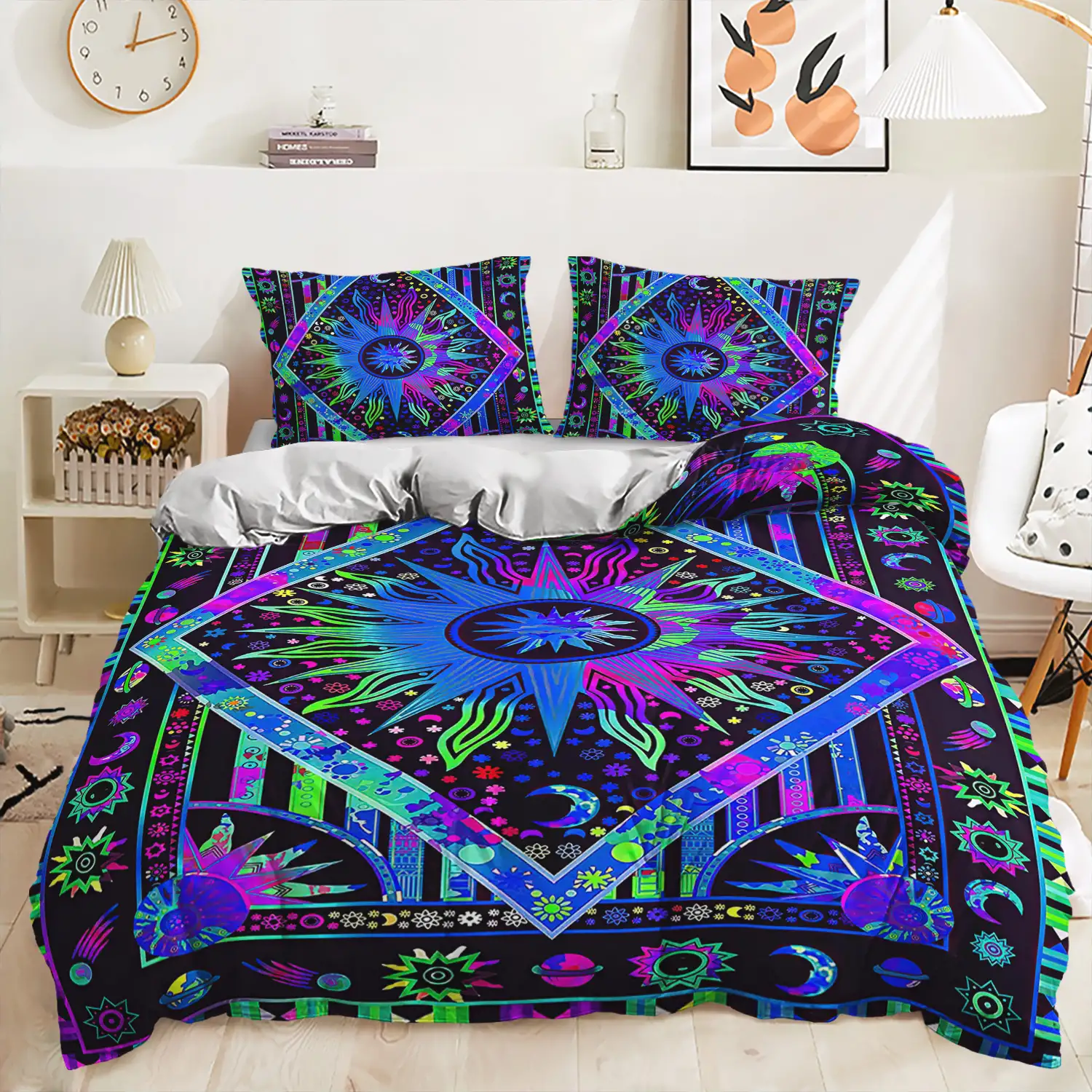 Quilt Cover Printed Suite Bedding