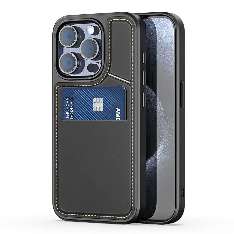 Applicable To IPhone15 Multi-functional Phone Case Three-in-one