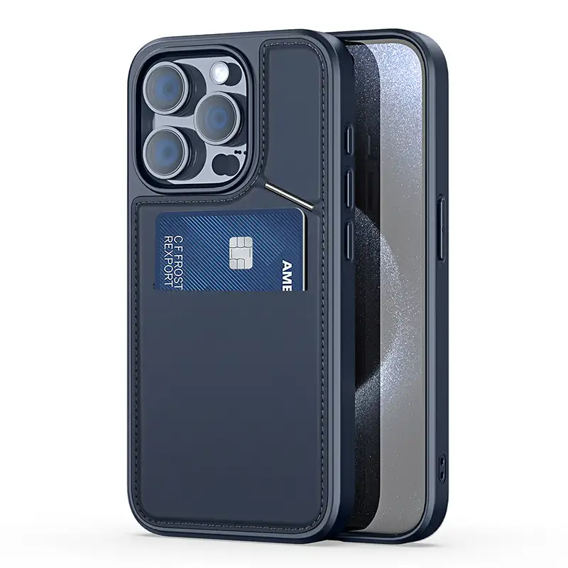 Applicable To IPhone15 Multi-functional Phone Case Three-in-one