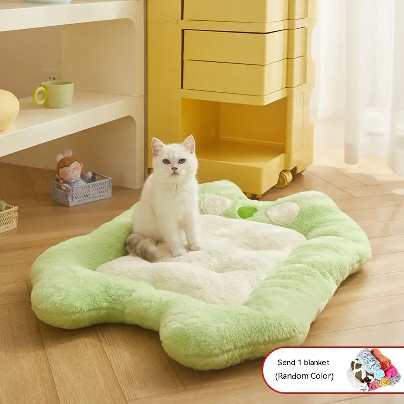 Universal Thickened Fleece-lined Pet Cat Bed Mat