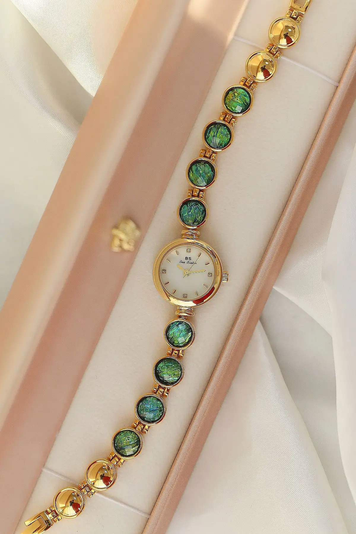 Glow Rough Stone INS Malachite Colorful Women's Watch