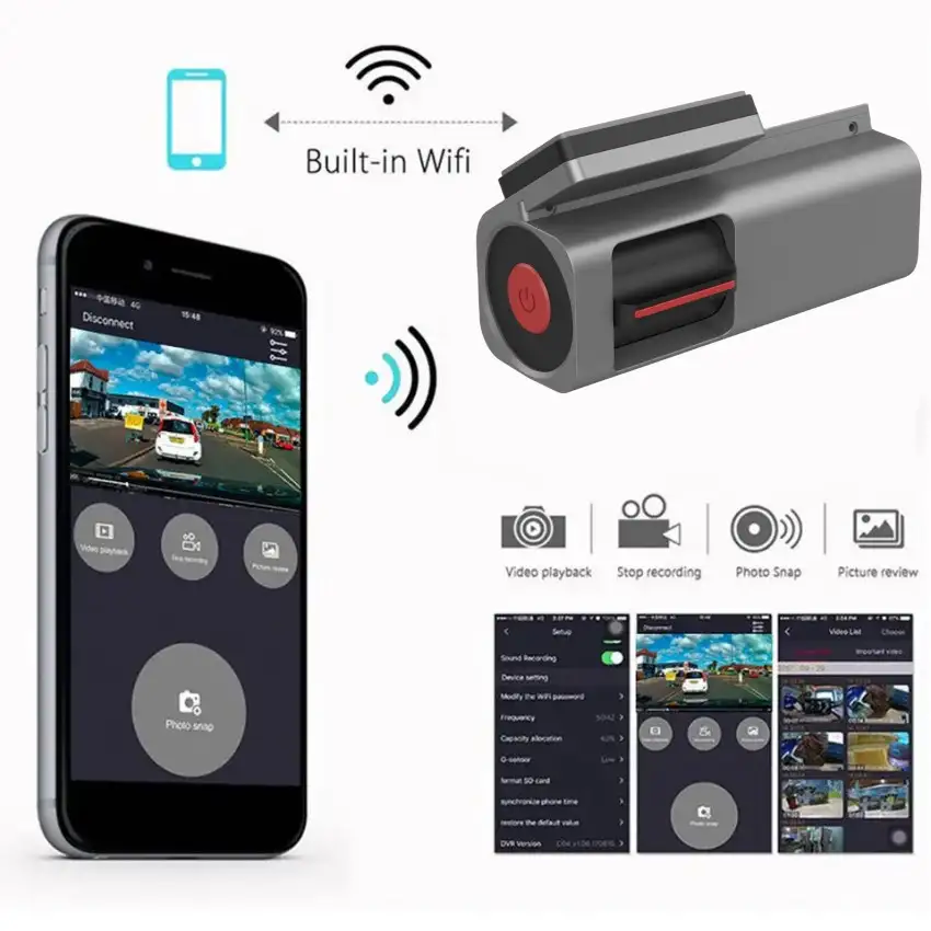 4K Wireless A380 Hidden Driving Recorder