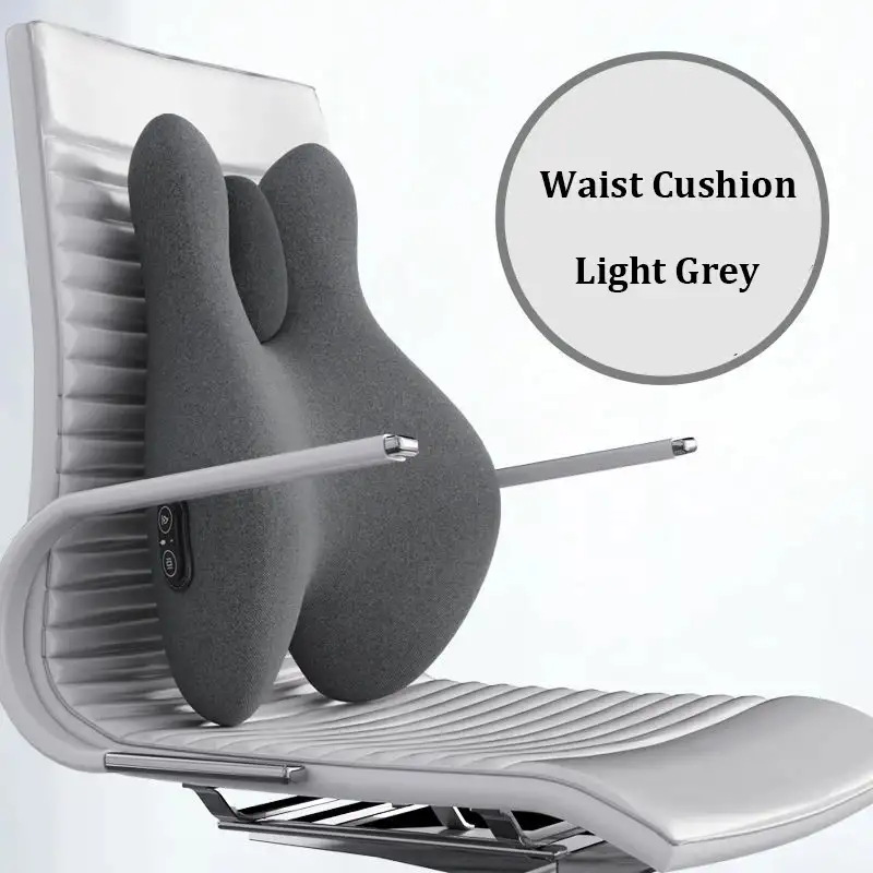 Cushion Office Waist Support Massage Heating Protection Backrest