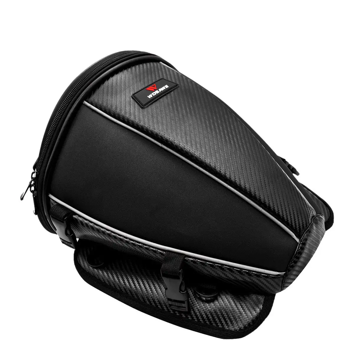 Motorcycle Fuel Tank Rear Seat Tail Side Microfiber Leather Multifunctional Waterproof Crossbody Bag