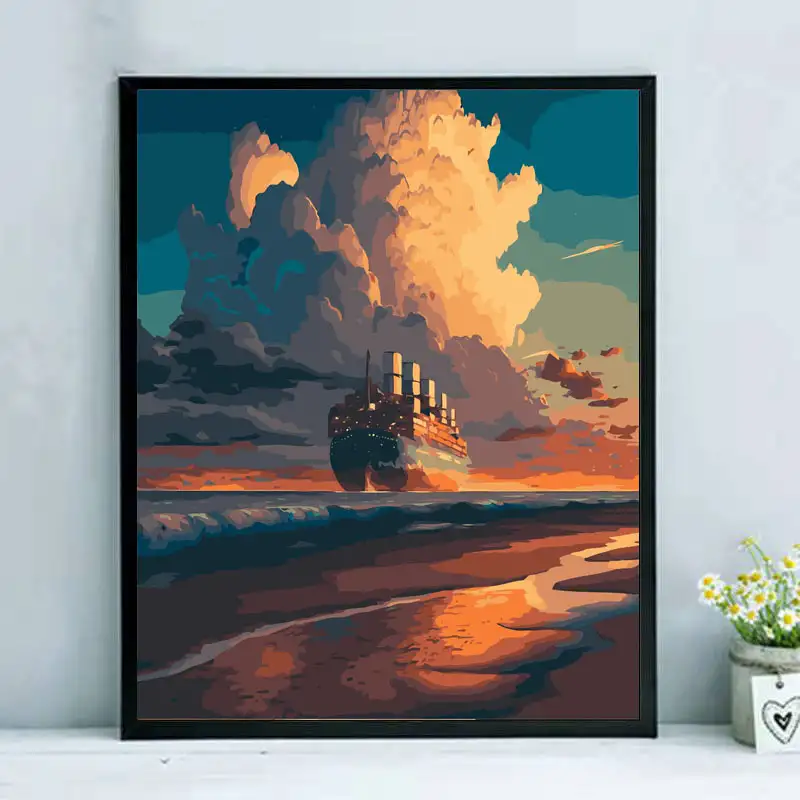 Tiangong Digital Oil Painting Diy Decorative Painting