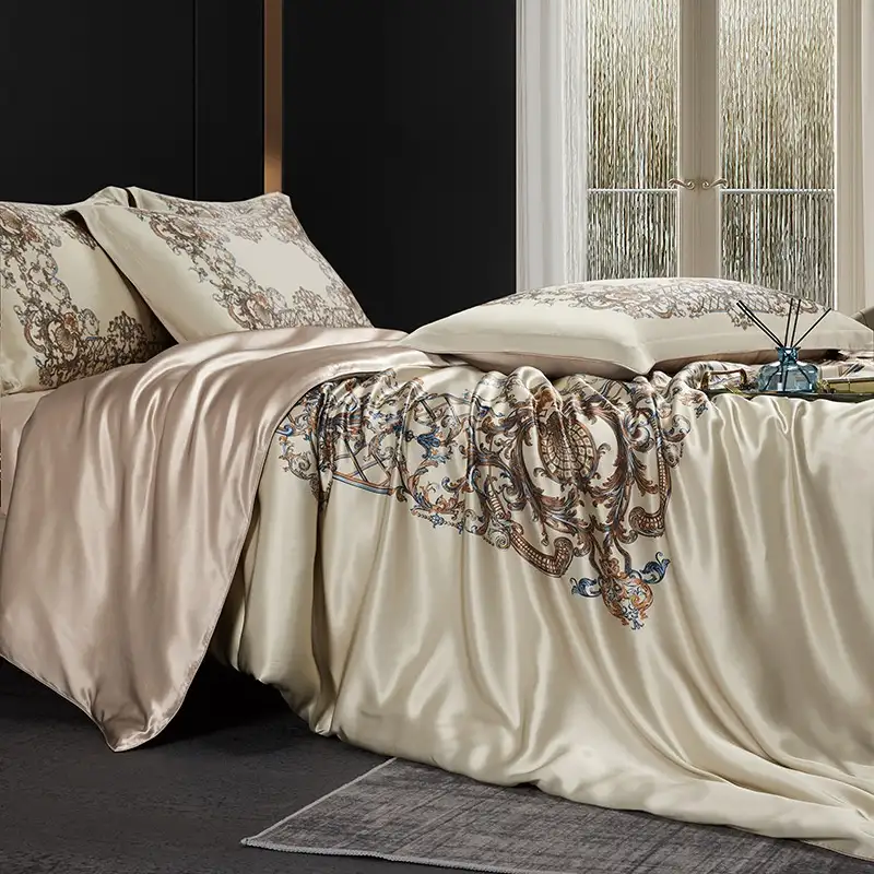 Bed Silk Four-piece Set