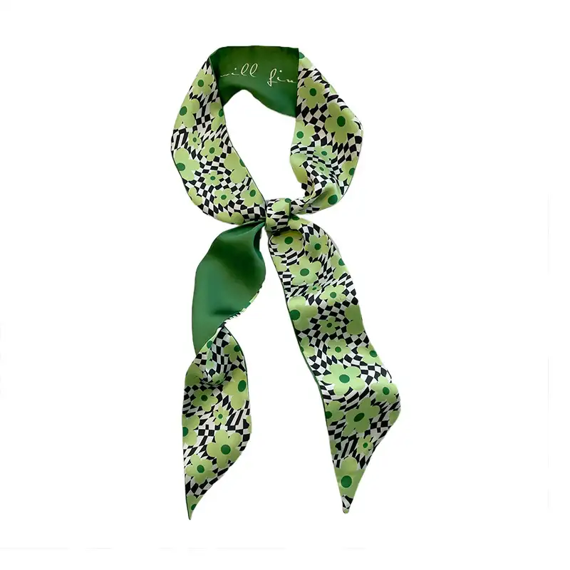 Women's Small Long Ribbon Decorative Scarf Ribbon