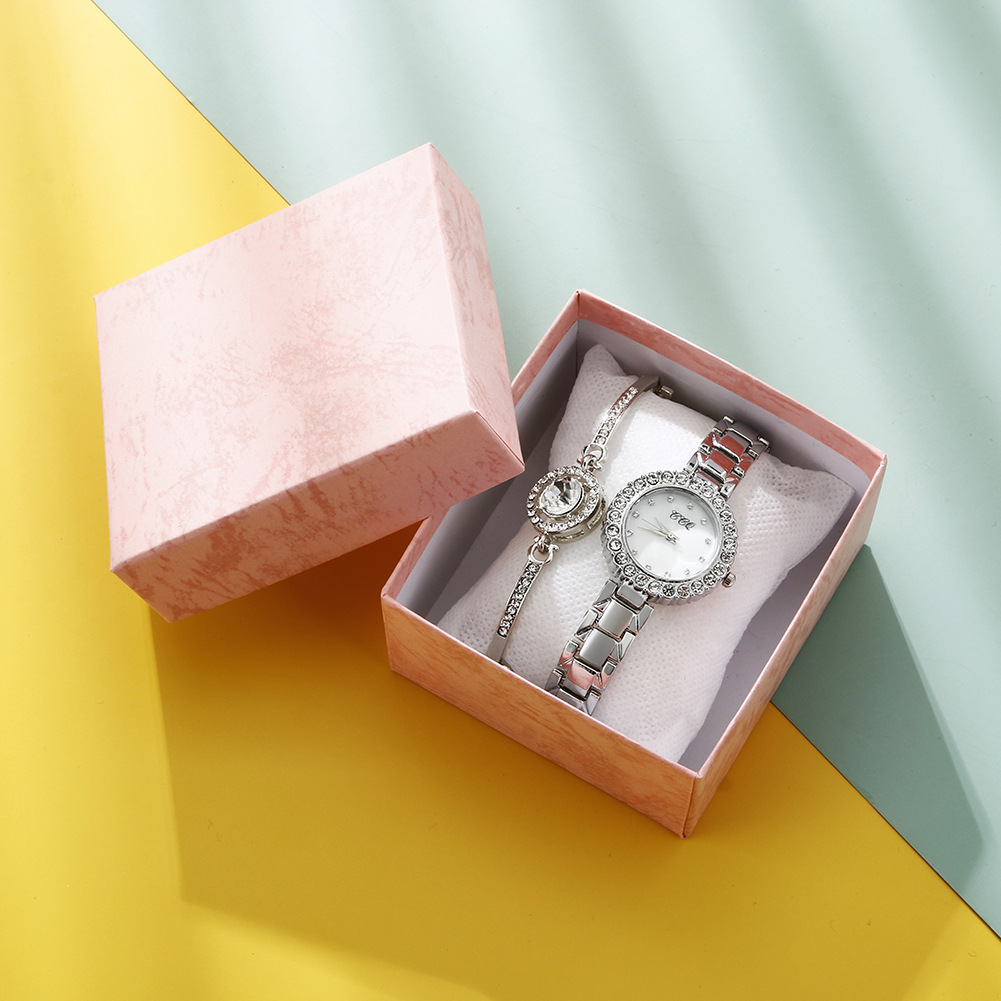 Silver-With Bracelet and Box